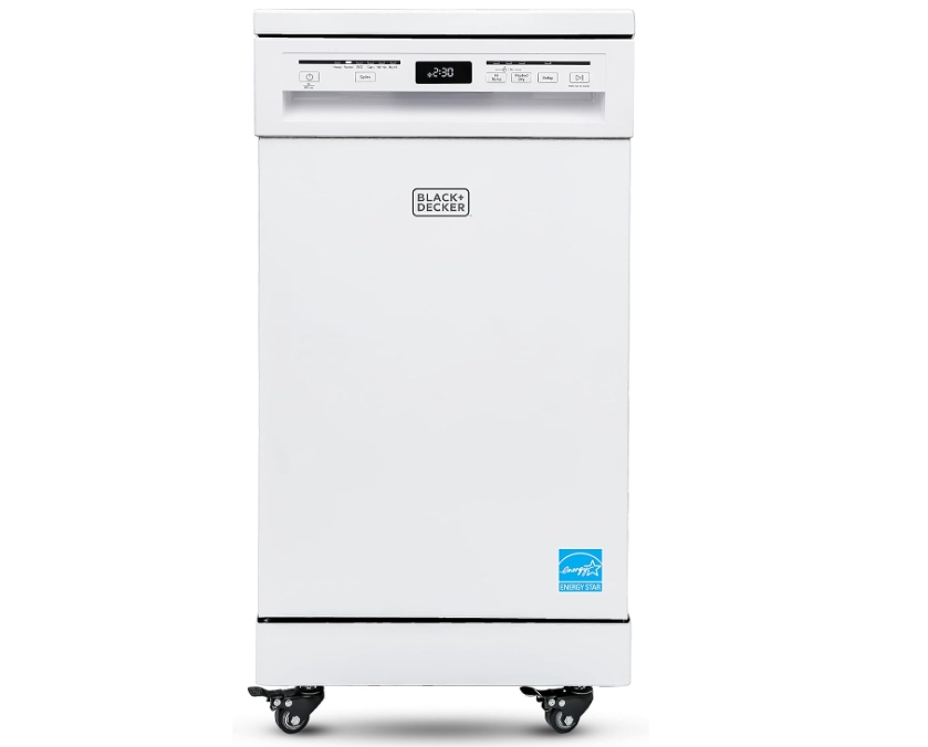 BLACK+DECKER 18" Portable Dishwasher