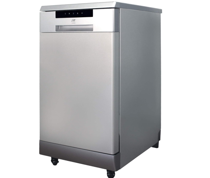 SPT SD-9263SSA 18″ Stainless Steel Portable Dishwasher